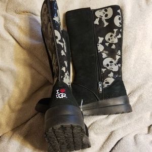 authentic uggs sequin skulls